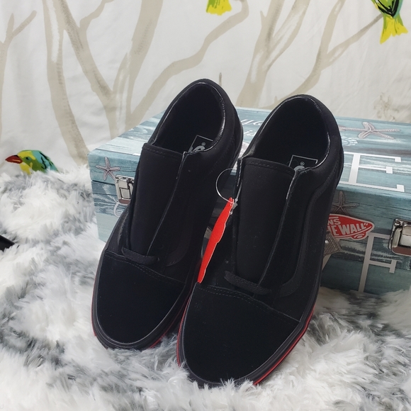 Vans Old Skool Flame Wall Black Fire 🔥(CL) - Picture 3 of 13